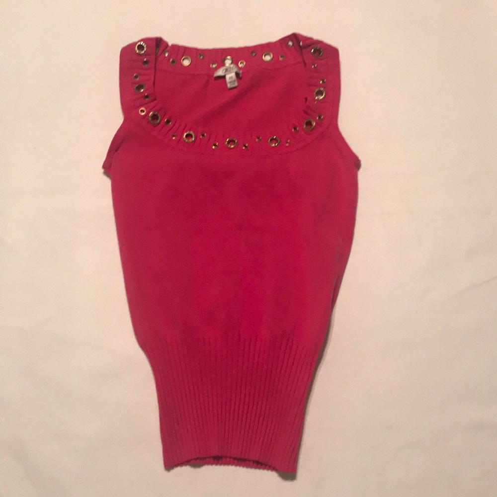 Cache sleeveless blouse - Picture 1 of 4